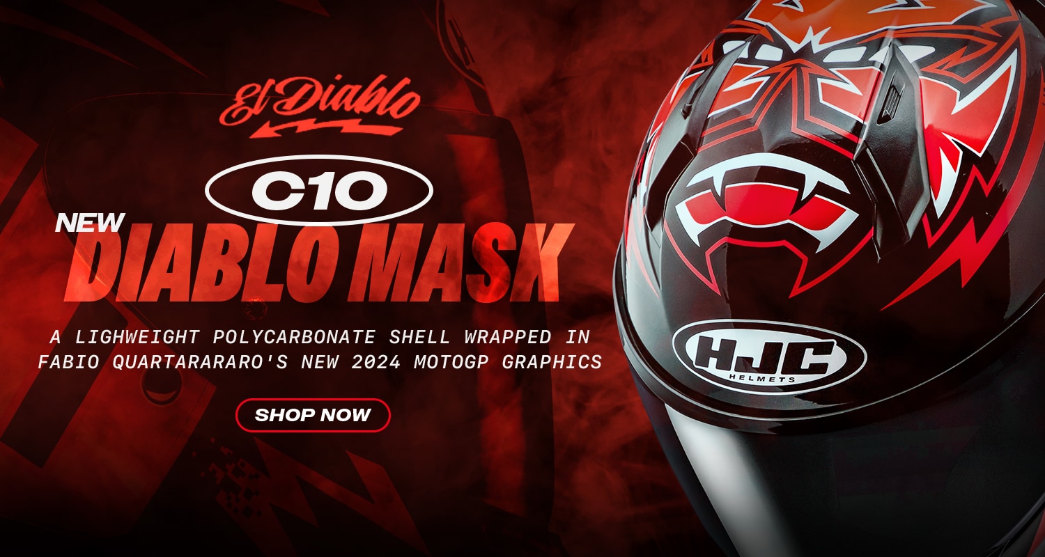 New HJC C19 Diablo Mask